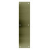 71-609 Don Jo 0.50 Push Plate in Satin Brass Finish