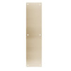 71-619 Don Jo 0.50 Push Plate in Clear Satin Nickel Finish