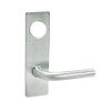 ML2048-RSP-618-LC Corbin Russwin ML2000 Series Mortise Entrance Locksets with Regis Lever in Bright Nickel