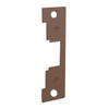 789S-613E Hes 9 x 1-3/4 x 1/2" Faceplate in Brown Nylon Powder Coated Finish