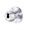 8K57S4AS3626 Best 8K Series Communicating Heavy Duty Cylindrical Knob Locks with Round Style in Satin Chrome