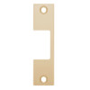 E-612 Hes 4-7/8" x 1-1/4" Faceplate in Satin Bronze Finish