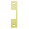 KM2-605 Hes 9" x 1-3/8" Faceplate in Bright Brass Finish