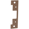 502-613 Hes 7-15/16 x 1-7/16" Faceplate in Bronze Toned Finish