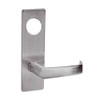ML2055-NSR-630-CL6 Corbin Russwin ML2000 Series IC 6-Pin Less Core Mortise Classroom Locksets with Newport Lever in Satin Stainless