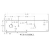 CFC7115-613 Don Jo Pull Plates with Holes and 6" Center to Center Length