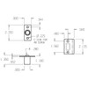 1714-605 Don Jo Ball Latch with 2 1/4" x 1" latch