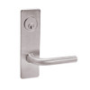 ML2068-RSR-630 Corbin Russwin ML2000 Series Mortise Privacy or Apartment Locksets with Regis Lever in Satin Stainless