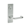 ML2048-LSR-619 Corbin Russwin ML2000 Series Mortise Entrance Locksets with Lustra Lever and Deadbolt in Satin Nickel
