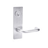 ML2067-LWR-625 Corbin Russwin ML2000 Series Mortise Apartment Locksets with Lustra Lever and Deadbolt in Bright Chrome