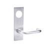 ML2048-LWR-625-CL7 Corbin Russwin ML2000 Series IC 7-Pin Less Core Mortise Entrance Locksets with Lustra Lever in Bright Chrome