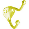 300-605 Don Jo Coat Hook in Bright Brass Finish