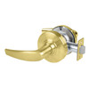 ALX10-ATH-606 Schlage Athens Cylindrical Lock in Satin Brass