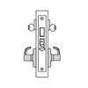 ML2092-RWR-618-CL6 Corbin Russwin ML2000 Series IC 6-Pin Less Core Mortise Security Institution or Utility Locksets with Regis Lever with Deadbolt in Bright Nickel