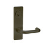 ML2068-LWP-613 Corbin Russwin ML2000 Series Mortise Privacy or Apartment Locksets with Lustra Lever in Oil Rubbed Bronze