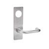 ML2056-LWP-630-CL7 Corbin Russwin ML2000 Series IC 7-Pin Less Core Mortise Classroom Locksets with Lustra Lever in Satin Stainless