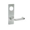 ML2048-LWP-619-CL7 Corbin Russwin ML2000 Series IC 7-Pin Less Core Mortise Entrance Locksets with Lustra Lever in Satin Nickel