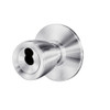 8K47B6DS3626 Best 8K Series Office Heavy Duty Cylindrical Knob Locks with Tulip Style in Satin Chrome