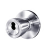 8K37B6AS3626 Best 8K Series Office Heavy Duty Cylindrical Knob Locks with Tulip Style in Satin Chrome