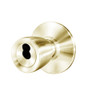 8K37B6DS3606 Best 8K Series Office Heavy Duty Cylindrical Knob Locks with Tulip Style in Satin Brass