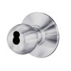 8K37B4DS3626 Best 8K Series Office Heavy Duty Cylindrical Knob Locks with Round Style in Satin Chrome