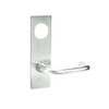ML2048-LWM-618-CL7 Corbin Russwin ML2000 Series IC 7-Pin Less Core Mortise Entrance Locksets with Lustra Lever in Bright Nickel