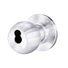 8K57EA4CS3625 Best 8K Series Entrance or Office Heavy Duty Cylindrical Knob Locks with Round Style in Bright Chrome