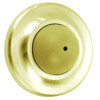 1412-605 Don Jo Cast Wall Bumper in Bright Brass Finish