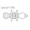 8K47XR4DS3611 Best 8K Series Special Heavy Duty Cylindrical Knob Locks with Round Style in Bright Bronze