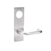 ML2062-LWN-629-CL7 Corbin Russwin ML2000 Series IC 7-Pin Less Core Mortise Intruder Locksets with Lustra Lever with Deadbolt in Bright Stainless Steel