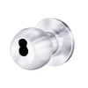 8K37YD4CSTK625 Best 8K Series Exit Heavy Duty Cylindrical Knob Locks with Round Style in Bright Chrome