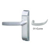 4600-01-642-US32 Adams Rite Heavy Duty Curve Deadlatch Handles in Bright Stainless Finish