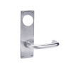 ML2051-LSN-626-CL7 Corbin Russwin ML2000 Series IC 7-Pin Less Core Mortise Office Locksets with Lustra Lever in Satin Chrome