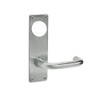 ML2055-LSN-619-CL6 Corbin Russwin ML2000 Series IC 6-Pin Less Core Mortise Classroom Locksets with Lustra Lever in Satin Nickel
