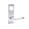 ML2055-LSN-625-CL7 Corbin Russwin ML2000 Series IC 7-Pin Less Core Mortise Classroom Locksets with Lustra Lever in Bright Chrome