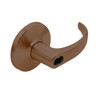 9K57D14DSTK690LM Best 9K Series Storeroom Cylindrical Lever Locks with Curved with Return Lever Design Accept 7 Pin Best Core in Dark Bronze