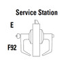9K47E14CSTK618LM Best 9K Series Service Station Cylindrical Lever Locks with Curved with Return Lever Design Accept 7 Pin Best Core in Bright Nickel