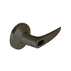 9K47E16KSTK613LM Best 9K Series Service Station Cylindrical Lever Locks with Curved without Return Lever Design Accept 7 Pin Best Core in Oil Rubbed Bronze