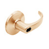 9K47E14DS3612LM Best 9K Series Service Station Cylindrical Lever Locks with Curved with Return Lever Design Accept 7 Pin Best Core in Satin Bronze