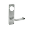 ML2022-LSN-619-CL6 Corbin Russwin ML2000 Series IC 6-Pin Less Core Mortise Store Door Locksets with Lustra Lever with Deadbolt in Satin Nickel