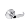 9K57R15DS3625LM Best 9K Series Classroom Cylindrical Lever Locks with Contour Angle with Return Lever Design Accept 7 Pin Best Core in Bright Chrome