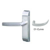 4600M-01-632-US32 Adams Rite Heavy Duty Curve Deadlatch Handles in Bright Stainless Finish
