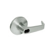 9K47B15DSTK618LM Best 9K Series Office Cylindrical Lever Locks with Contour Angle with Return Lever Design Accept 7 Pin Best Core in Bright Nickel