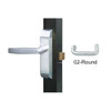 4600M-02-551-US32 Adams Rite Heavy Duty Round Deadlatch Handles in Bright Stainless Finish
