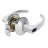 9K37DZ14DSTK626LM Best 9K Series Closet or Storeroom Cylindrical Lever Locks with Curved with Return Lever Design Accept 7 Pin Best Core in Satin Chrome