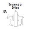 9K37EA16LS3613LM Best 9K Series Entrance or Office Cylindrical Lever Locks with Curved without Return Lever Design Accept 7 Pin Best Core in Oil Rubbed Bronze