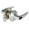 9K37XD16LS3618LM Best 9K Series Special Function Cylindrical Lever Locks with Curved without Return Lever Design Accept 7 Pin Best Core in Bright Nickel
