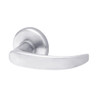45H7TD14H625VIT Best 45H Series Dormitory with Deadbolt Heavy Duty Mortise Lever Lock with Curved with Return Style and Visual Thumbturn Indicato in Bright Chrome