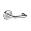 45H7AT3H626VIT Best 40H Series Office Heavy Duty Mortise Lever Lock with Solid Tube Return Style and Visual Thumbturn Indicato in Satin Chrome