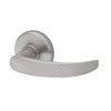 45H7AT14S630VIT Best 40H Series Office Heavy Duty Mortise Lever Lock with Curved with Return Style and Visual Thumbturn Indicato in Satin Stainless Steel